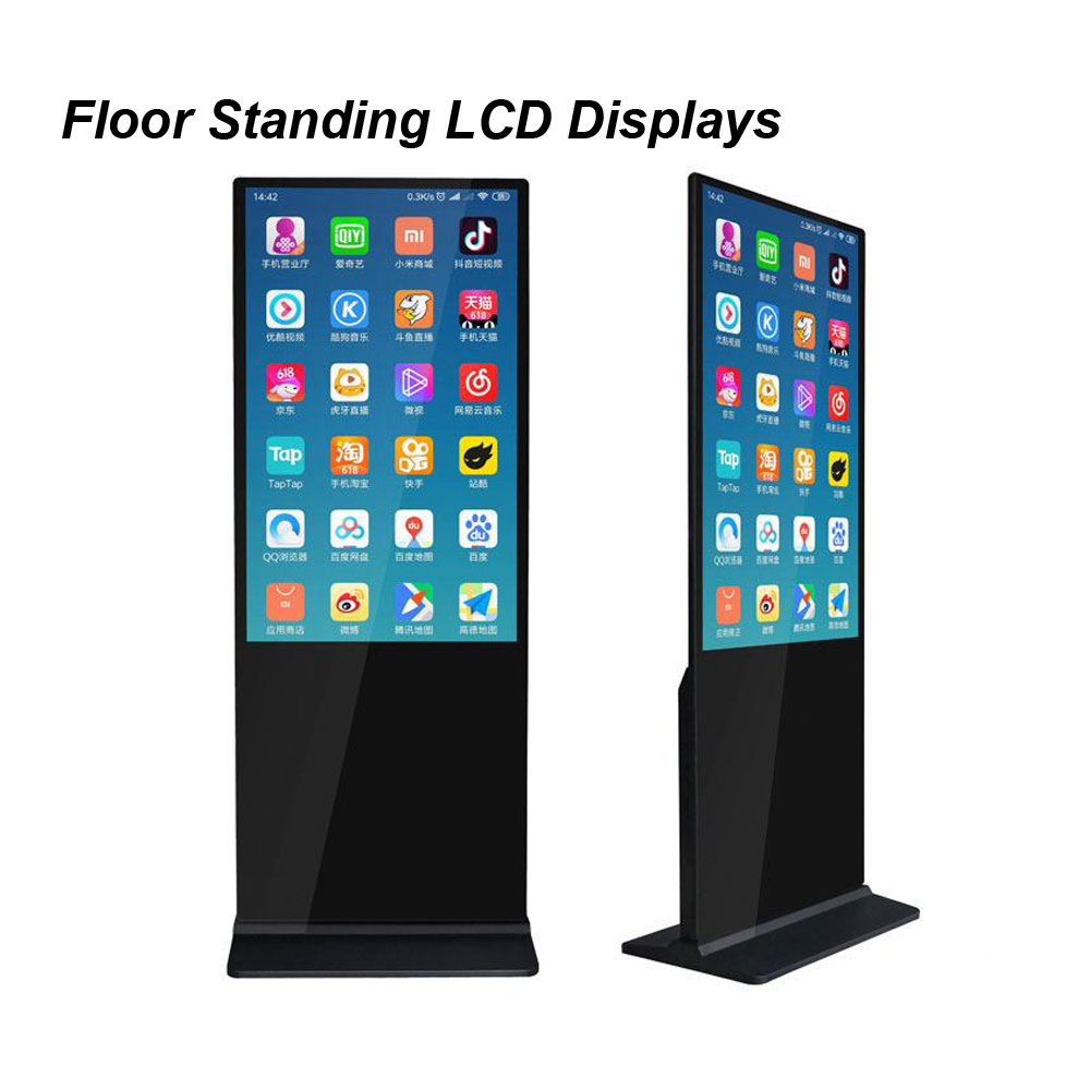 Floor Standing LCD Advertising Displays 